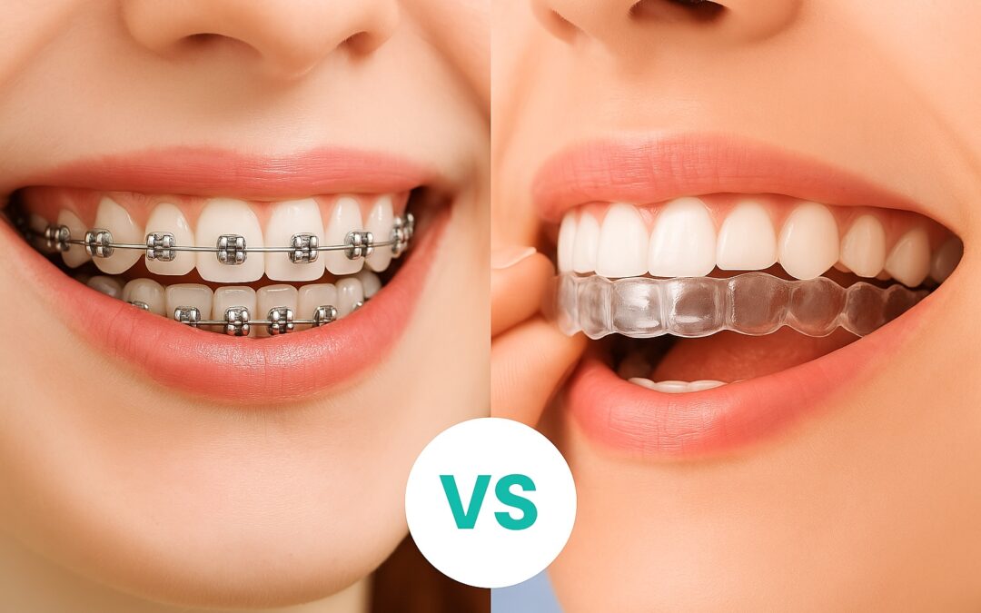 Ortodoncia invisible vs. brackets tradicionales: ¿cuál es la mejor opción para ti?